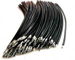 Black RG Coaxial Cable Custom RG174 Coaxial Cable For Communication