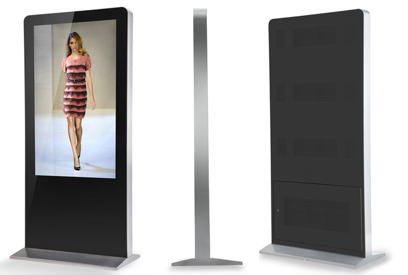 High Resolution HDMI Advertising Poster Light Box Displays 4.4 Trillion