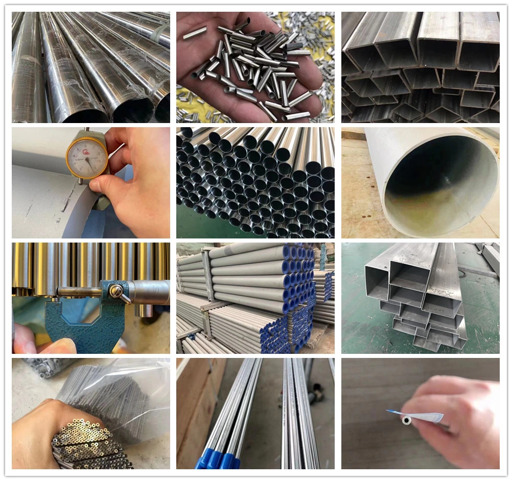 201 304 316 Seamless Stainless Steel Wled Pipe Surface Bright Polished Pipe in Tube System
