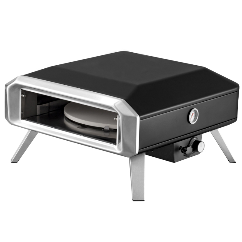 16 Inch Gas Pizza Oven for Countertop Stainless Steel Portable Propane Outdoor Baking