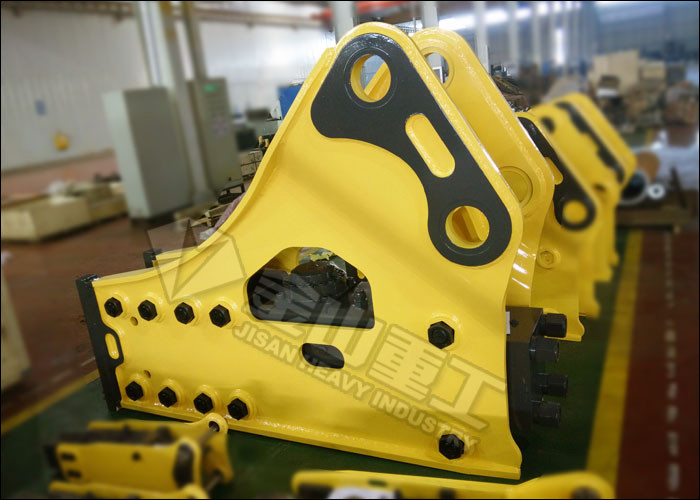 High Strength Hydraulic Rock Breaker , 200-350 Bpm Jack Hammer Heavy Duty