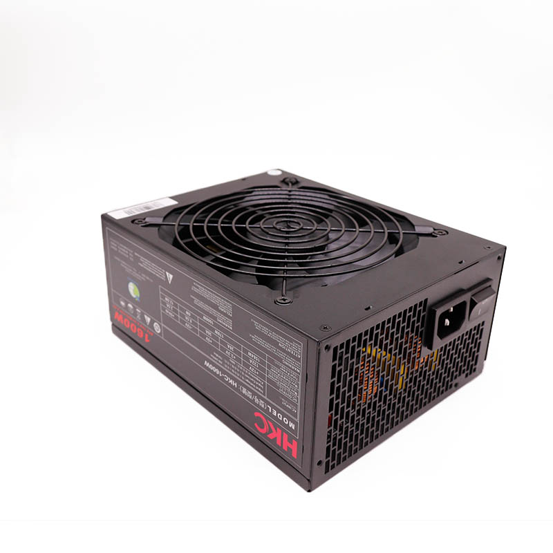 Wholesale Gray 1600w Full Modular PSU 80 plus Gold 6 gpu PC Power Supply Switching PSU