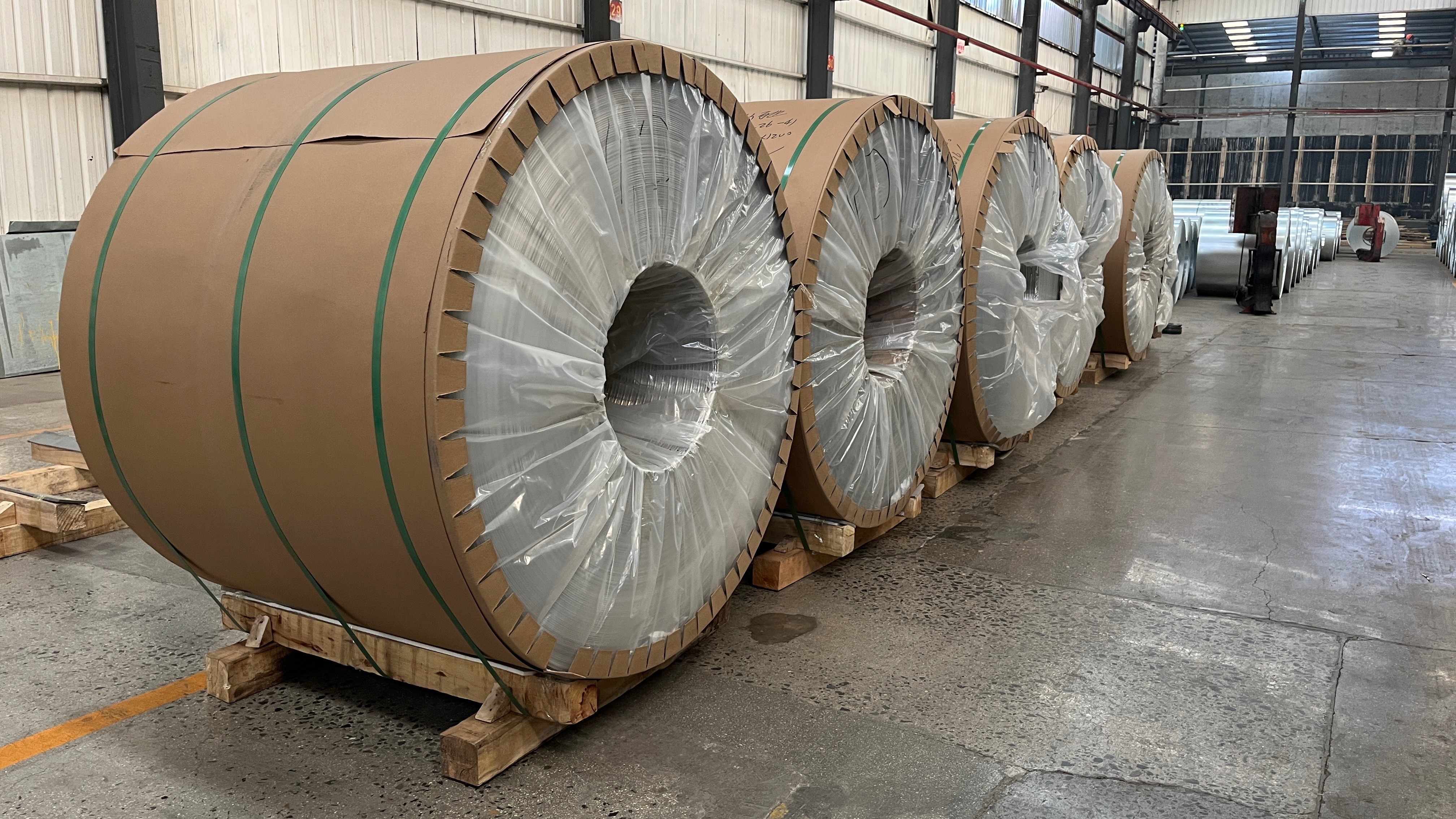 RAL9003 9002 White Aluminimum Coils 3003 H24 PVDF/PE/Colour Coated/Prepainted/Color Coated Aluminum Mill Finished