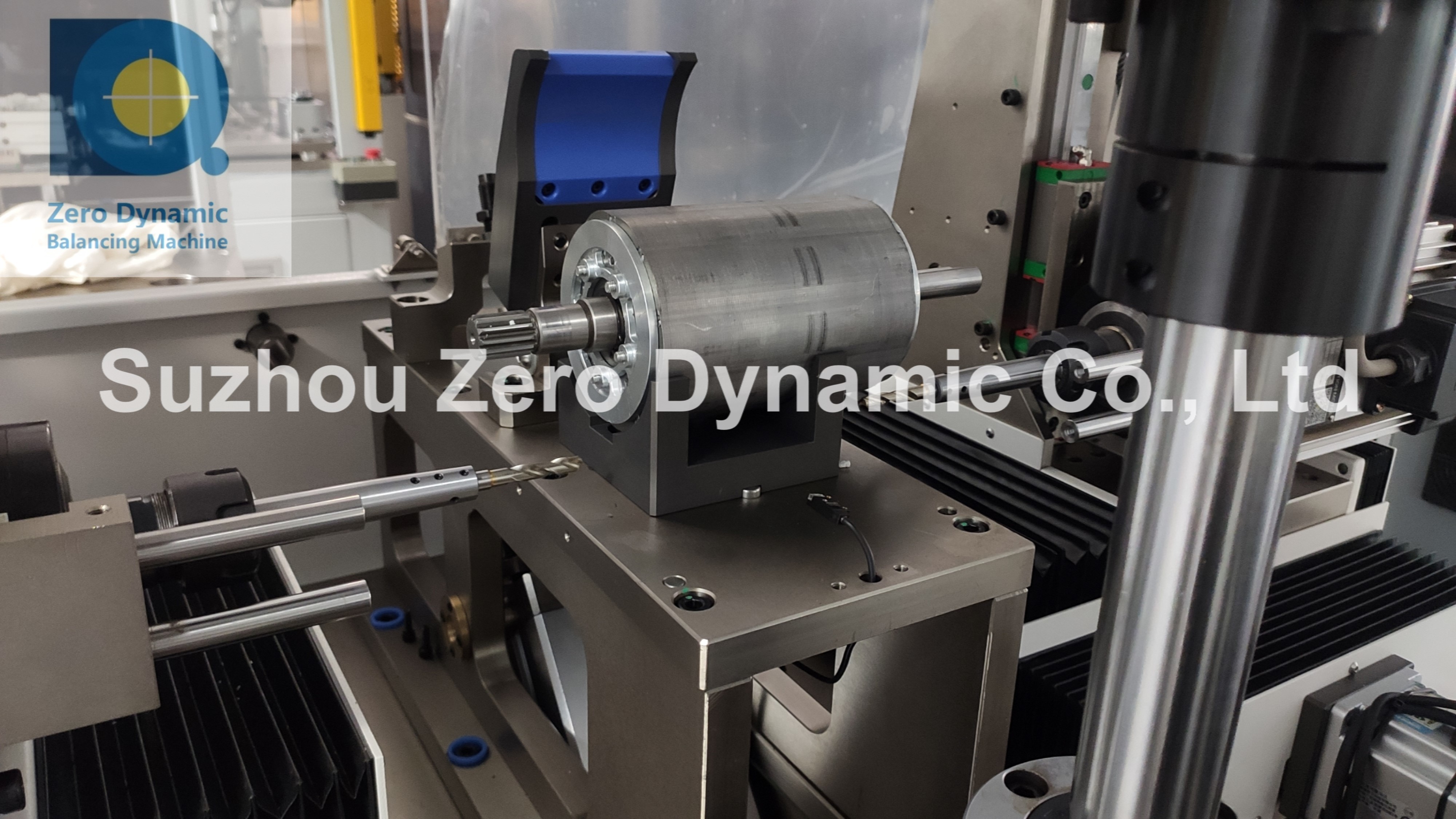 Two Station New Energy Motor Automatic Balancing Machine Magnetic Motor Rotor Drilling Correction Balancer