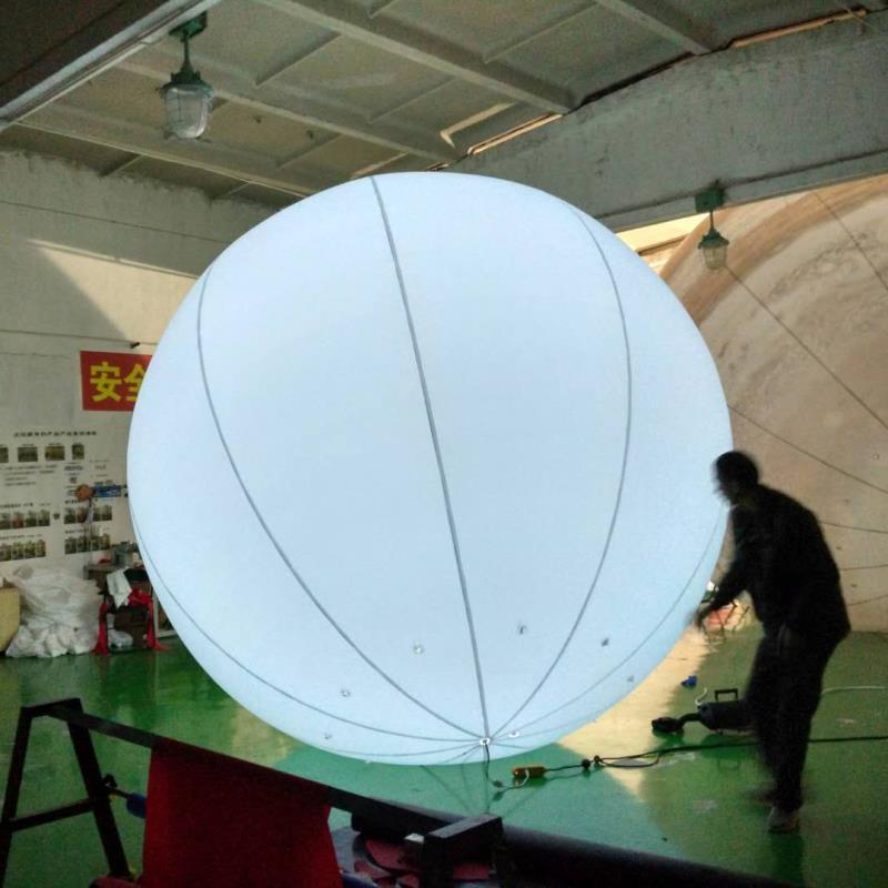 4m Inflatable Advertising Balloons TPU Giant Planet Balloons