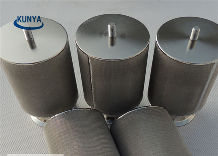 Sintered Coalescence Separation Stainless Steel Mesh Filter 300um