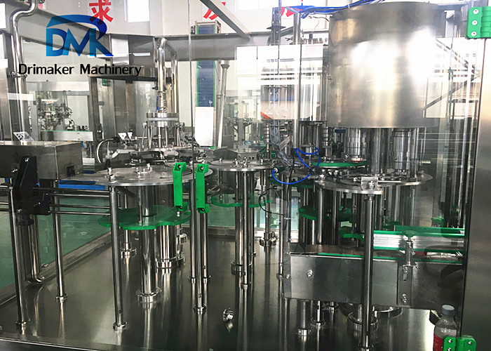 Litchi Juice Bottling Machine Sus Filling Valve 30 Bottles Per Minute