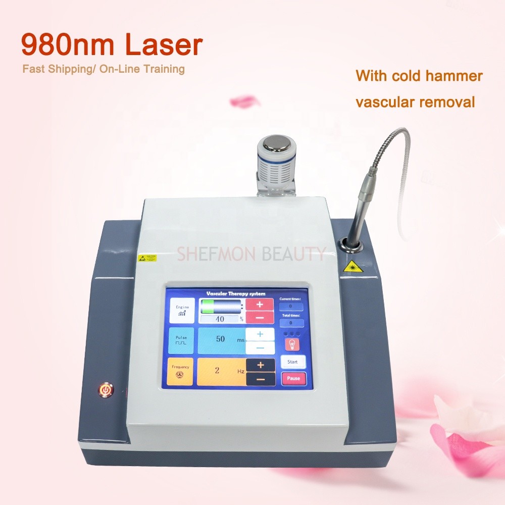 Diode Laser Pigmentation Removal Machine 980nm For Capillary Vascular Therapy