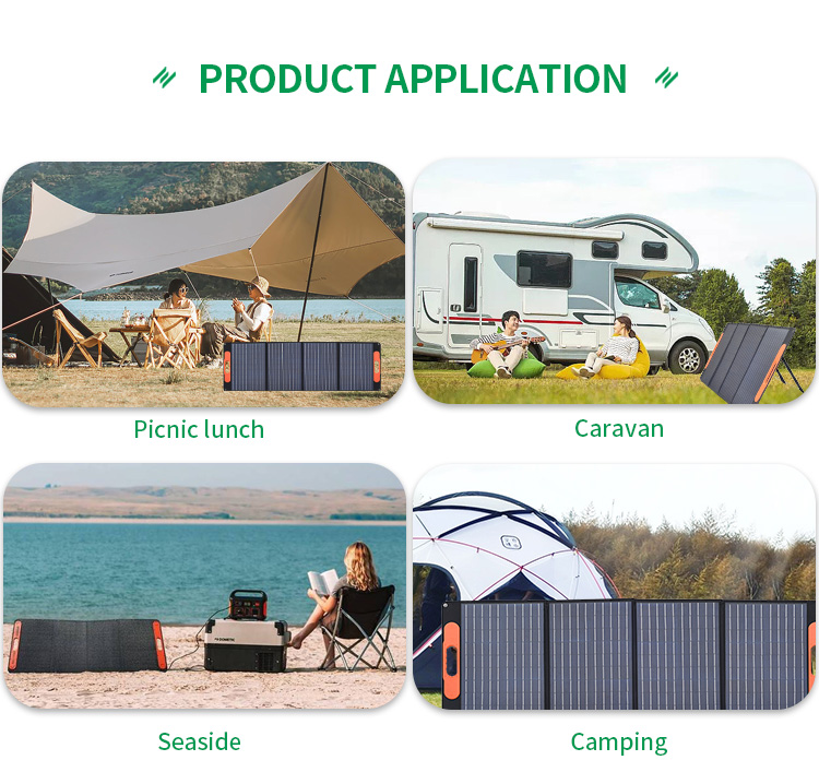 Portable Foldable A11 120W 18V Outdoor Solar Charger for Solar Panel System