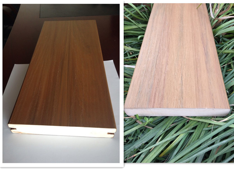 Composite Outdoor Pvc Foam Decking Floor Material with Modern Design and Matt Finish