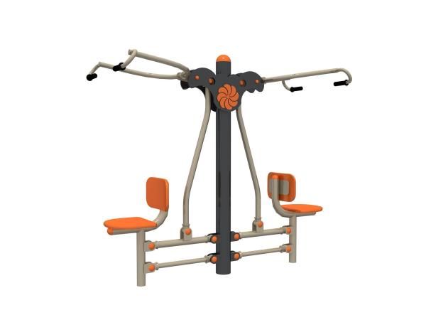 Outdoor&Indoor Physical Fitness Equipment Double Sitting and Pushing gym