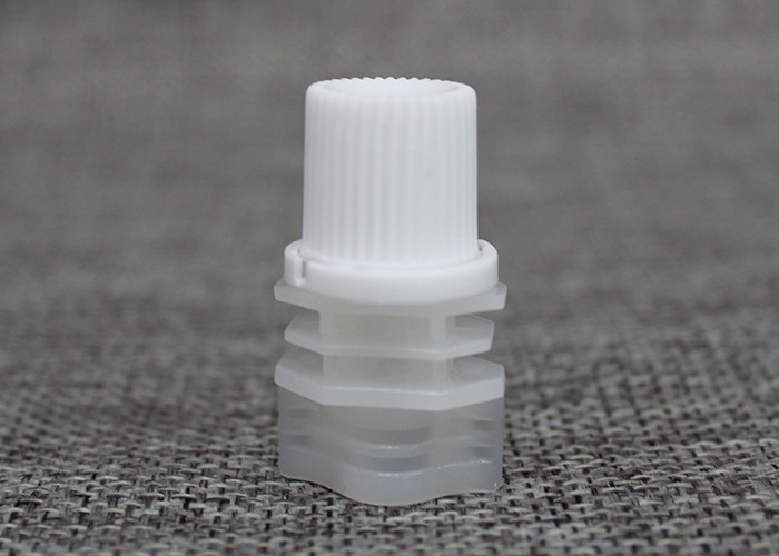 8.6mm Double Gaps Plastic Screw Caps Compatible For Pouch Filling Machine