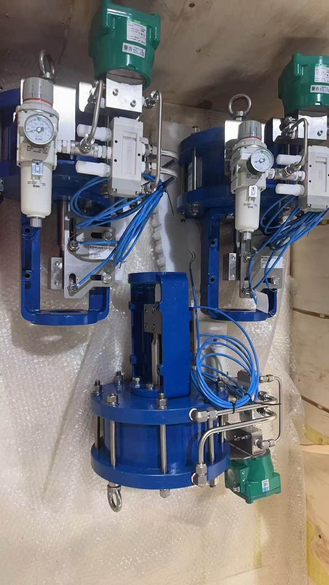 Custom Engineered Solution Pneumatic Control Systems For Industrial Valve Automation