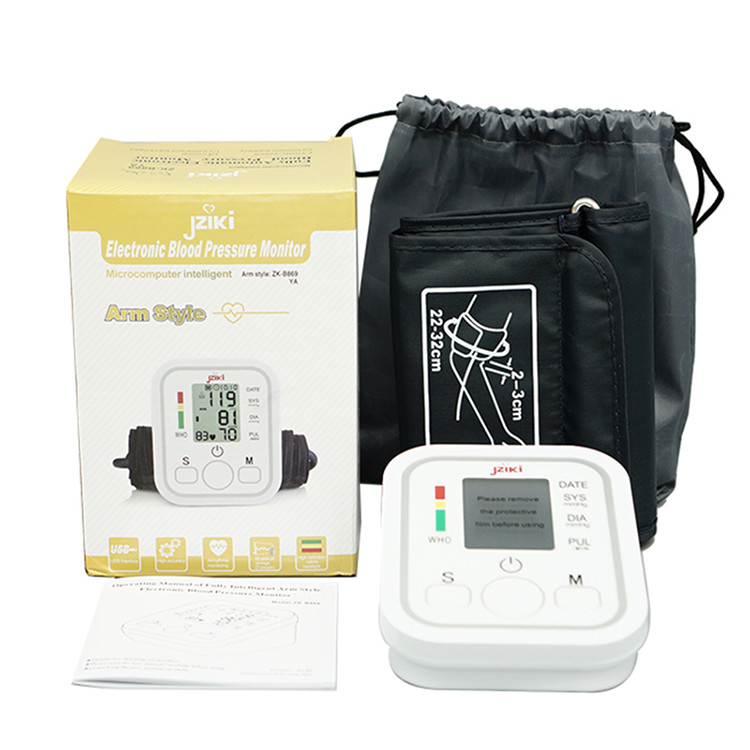 CE0123 Home Medical Blood Pressure Monitors USB Recharge Intelligent Type 1000pcs