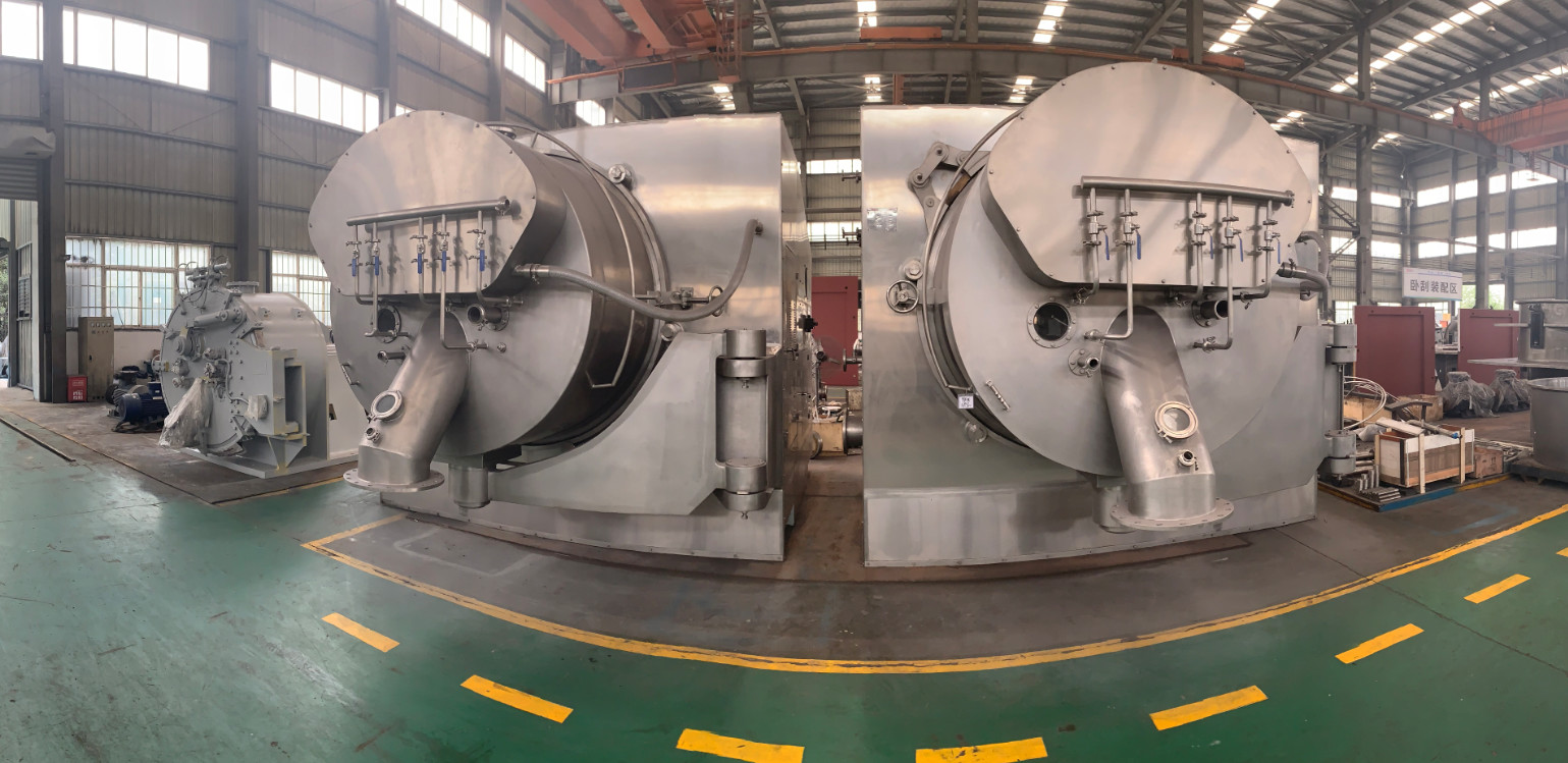 Horizontal Peeler Type Food Centrifuge Cassava Starch Centrifuge with Screw Conveyor