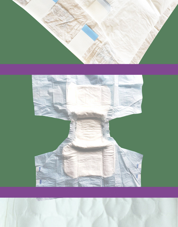 High Quality Wholesale Disposable Diapers For Adults Hospital Old People Diapers Quick Absorbent