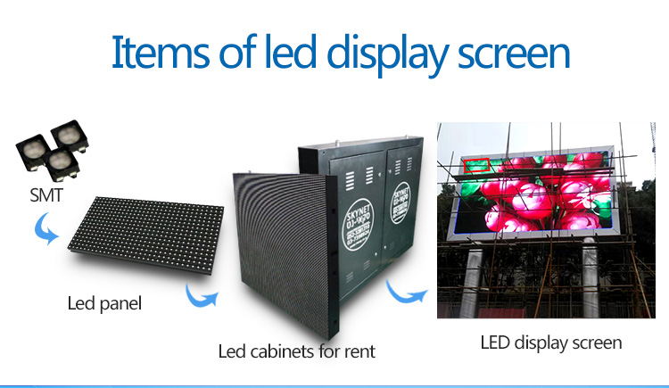 P6 Outdoor Full Color LED Display HD 6000nits Brightness Wide Visual Distance