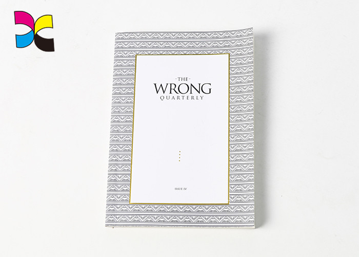 Simple Journal Book Printing Cmyk Matt Lamination Duplex Board Kraft Paper