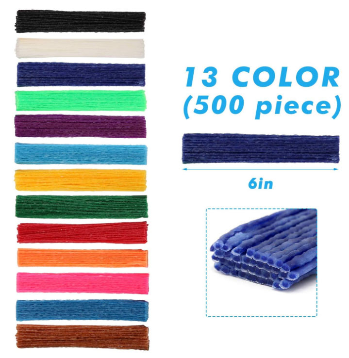 Flexible Magic Wax Sticks Wax Wire Wikki Stix Doodle Sticks for Kids DIY Art Craft Material STEM InnovationOEM ODM