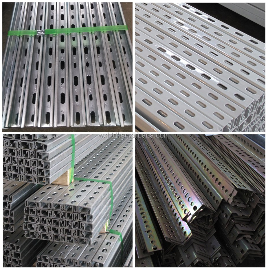 316 Stainless Steel Slotted Strut Channel