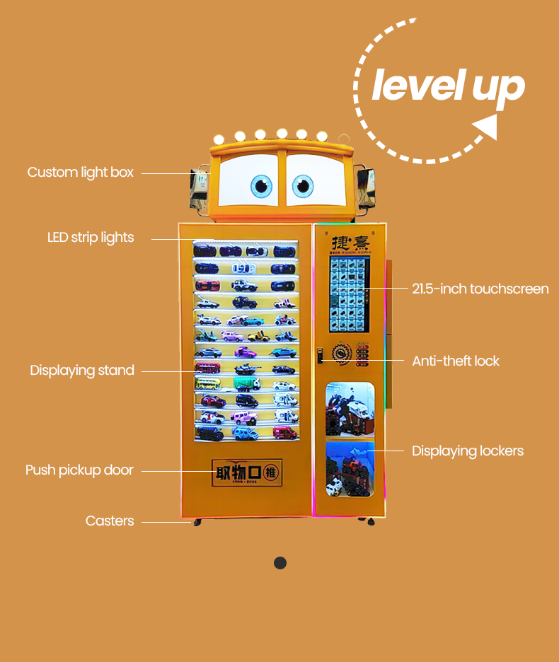 Customizable Automatic Toy Dispenser Interactive Toy Vending Machine Kids Children's Vending Machine