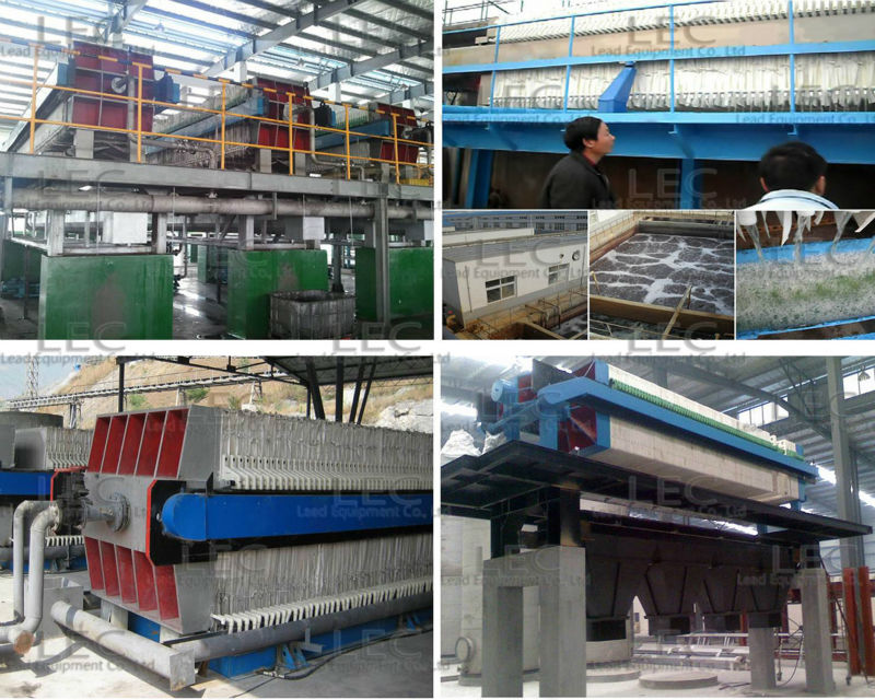 550 mm Plate Stainless Steel plate and frame filter press