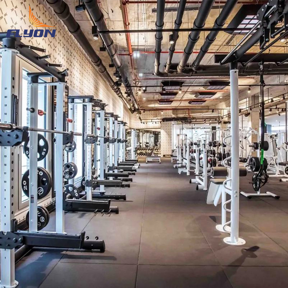 Heavy Duty Eco Friendly Rubber Flooring Cover fitness center Rubber Floor Mats gym flooring