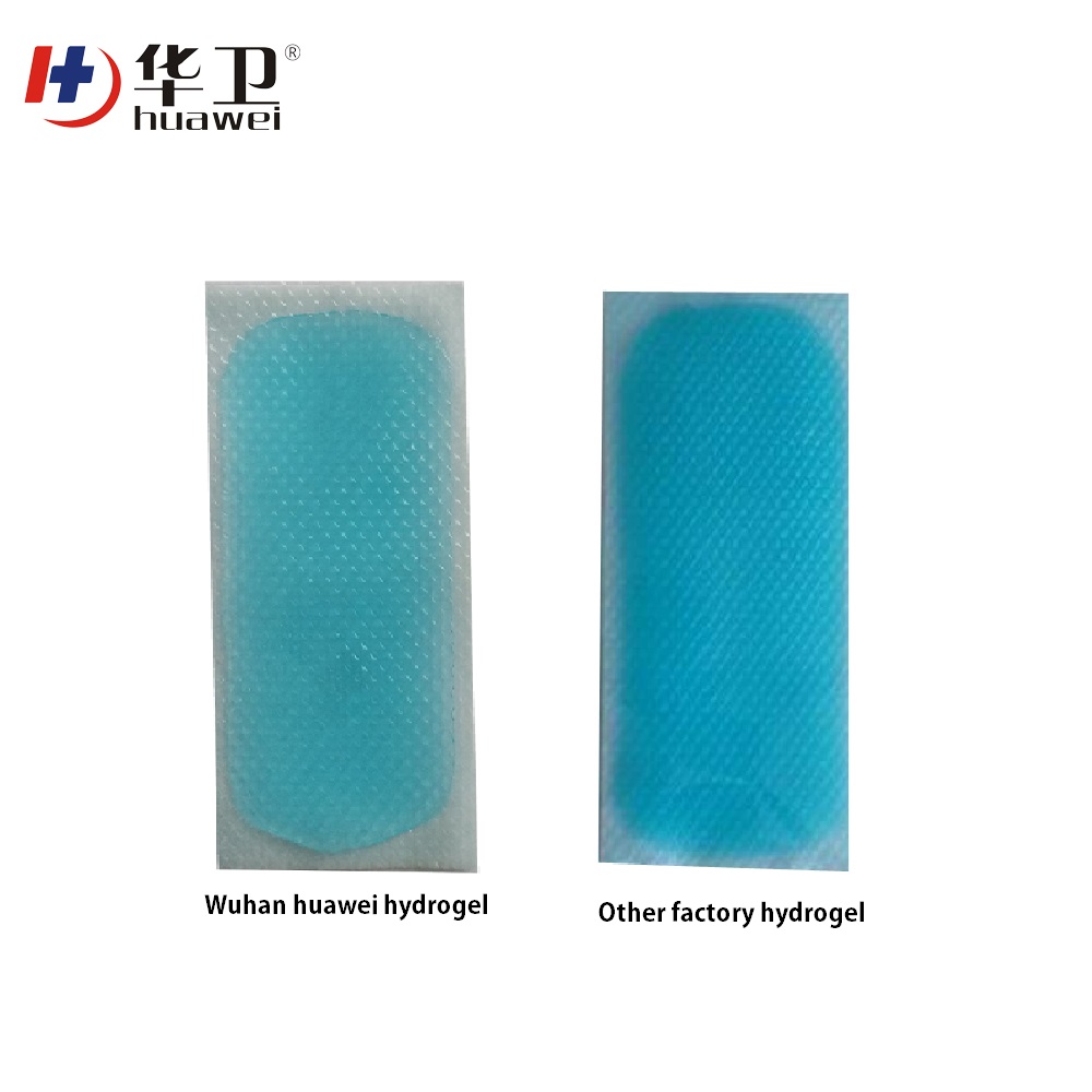 Custom Size Fever Gel Patch , Cool Relief Gel Patches 125mm*45mm