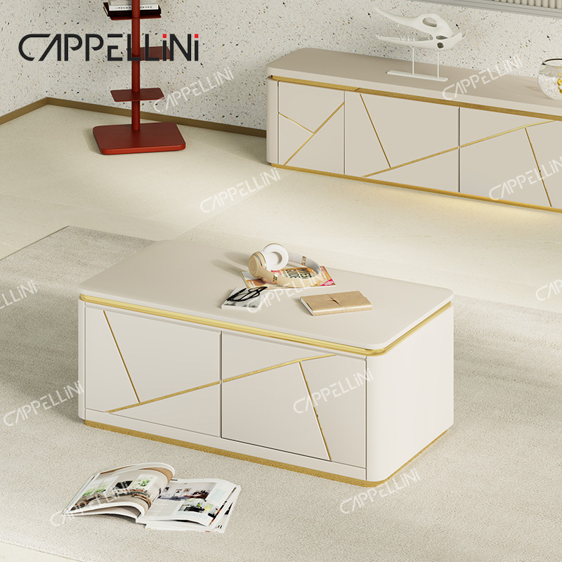 Modern Design Wood Living Room Tv Cabinet Storage Home Furniture Luxury Style Wooden MDF Tv Stands
