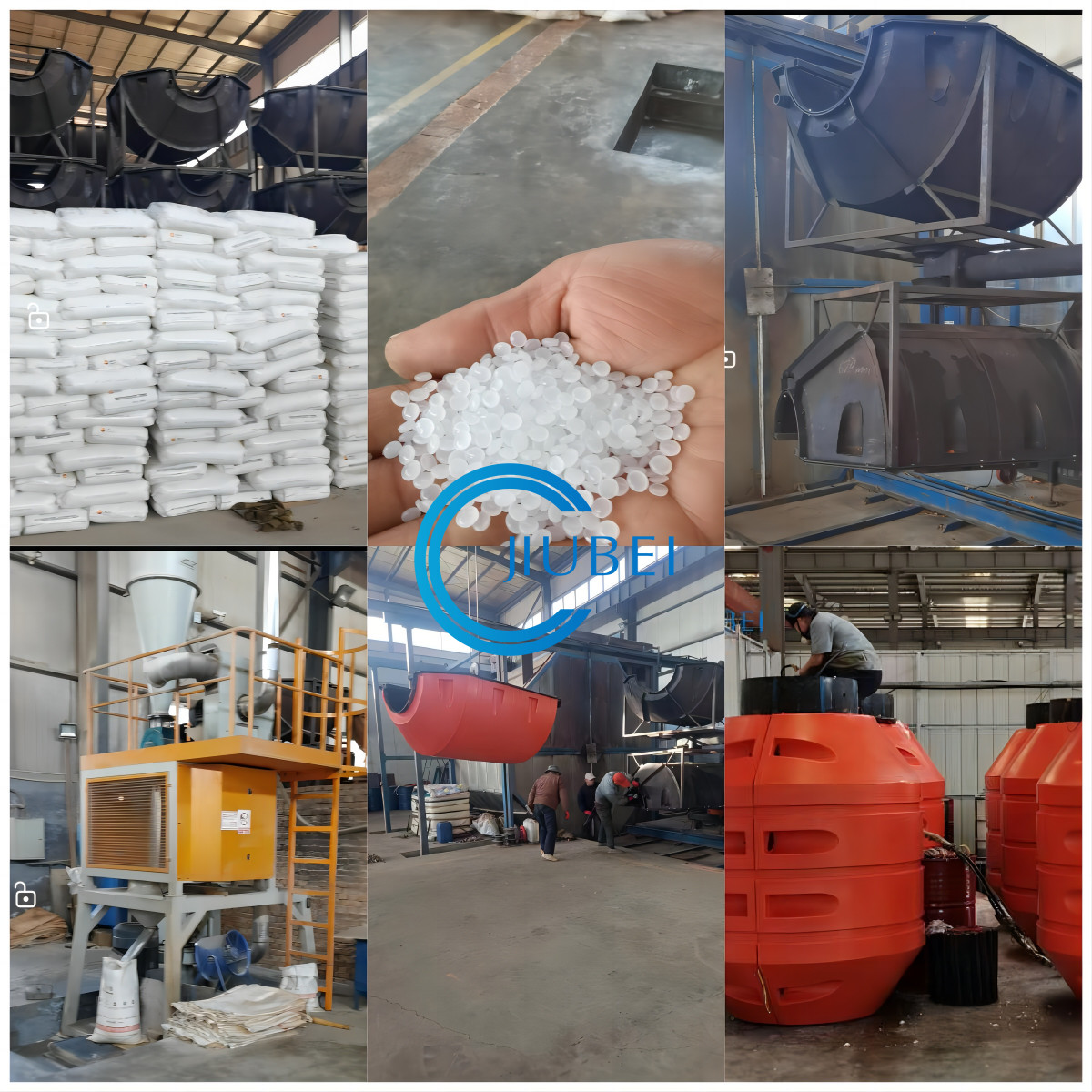 Hdpe Pontoon Polyethylene Foam Float Plastic Pontoon Round On Water Manufacturers