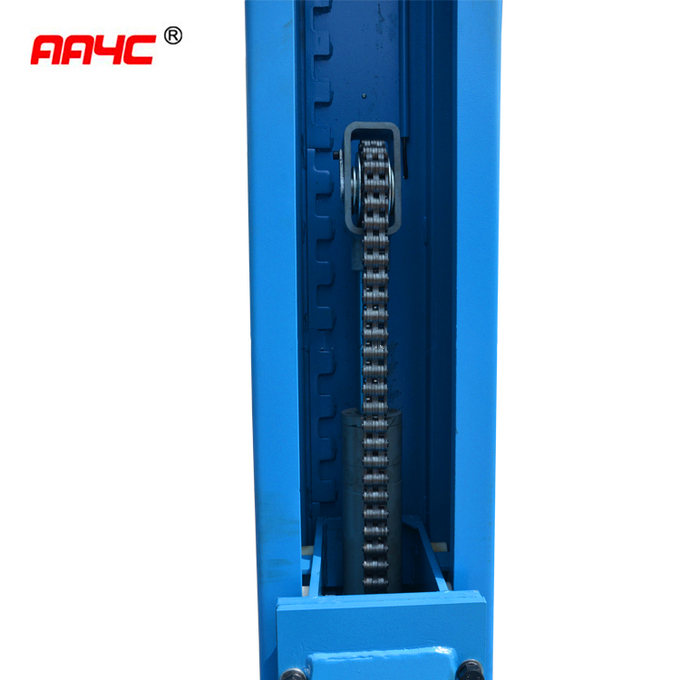 AA4C 1 Post Car Lift Hydraulic One Post Vehicle Lift Single Post Car Hoist 2.5T 1.8M Car Parking Lift