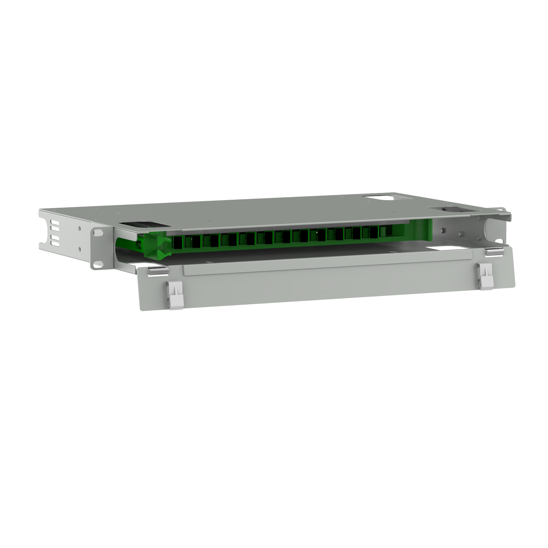 5 Time 12-Port SC Type Fiber Optic Distribution Patchpanel for Durable FTTX Applications