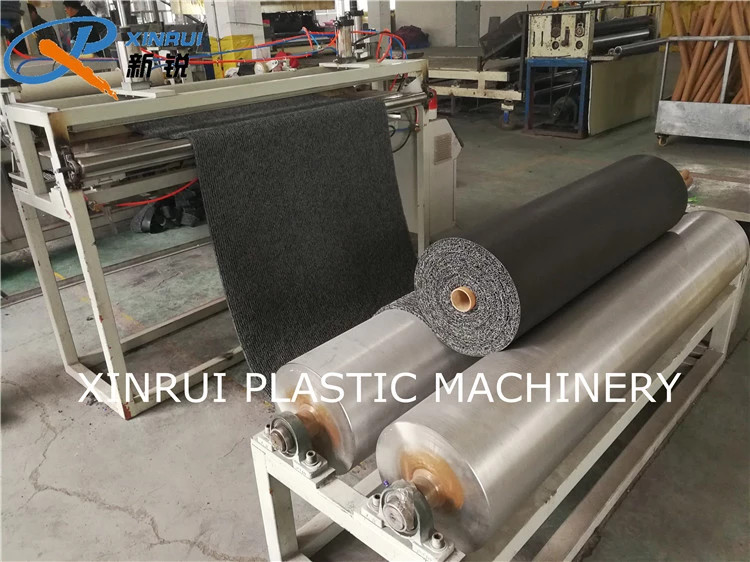Home Indoor Welcome PVC Coil Door Mat Making Machine