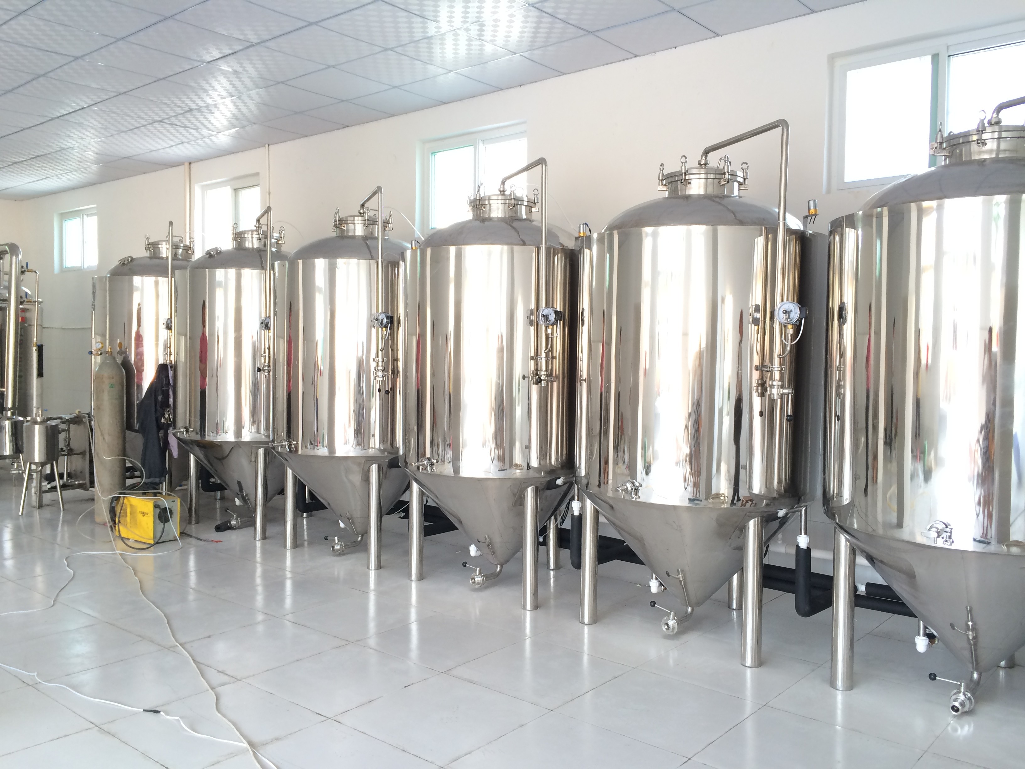 500L Mini beer brewing equipment with electricity heating source brewpub or restaurant