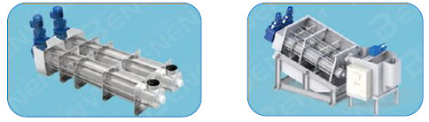 Dairy Factory Multi Disc Screw Press Dewatering For Waste Water Treatment ISO9001