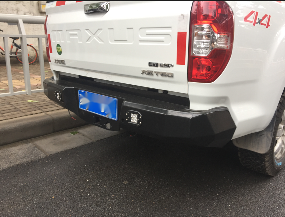 T60 Pickup Maxus Auto Parts Winch Bull Bar Front Bumper Rear Bumper with Tire Carrier Jerrycan Holder