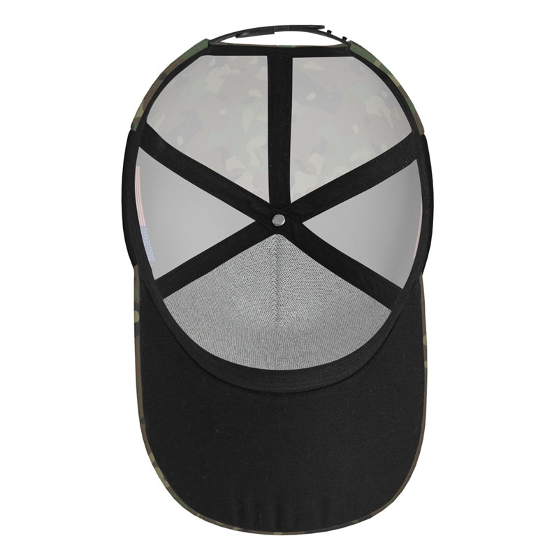 USA Flag Letters Tactical Camouflage Baseball Cap Classic Adjustable Dad Hats for Men Women