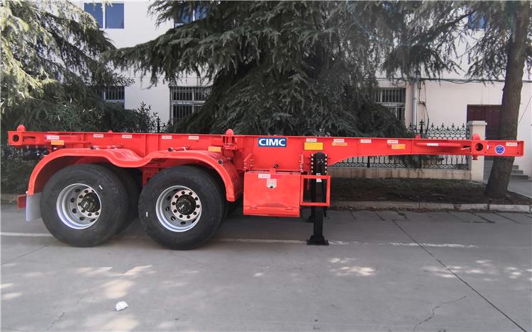 20 ft Shipping Container Coil Carrier Trailer for Sale-CIMC Manufacturer