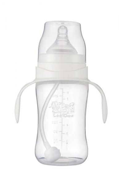 Quality Transparent Silicone Nipple PP products infant feeding bottles Screen Printing for sale