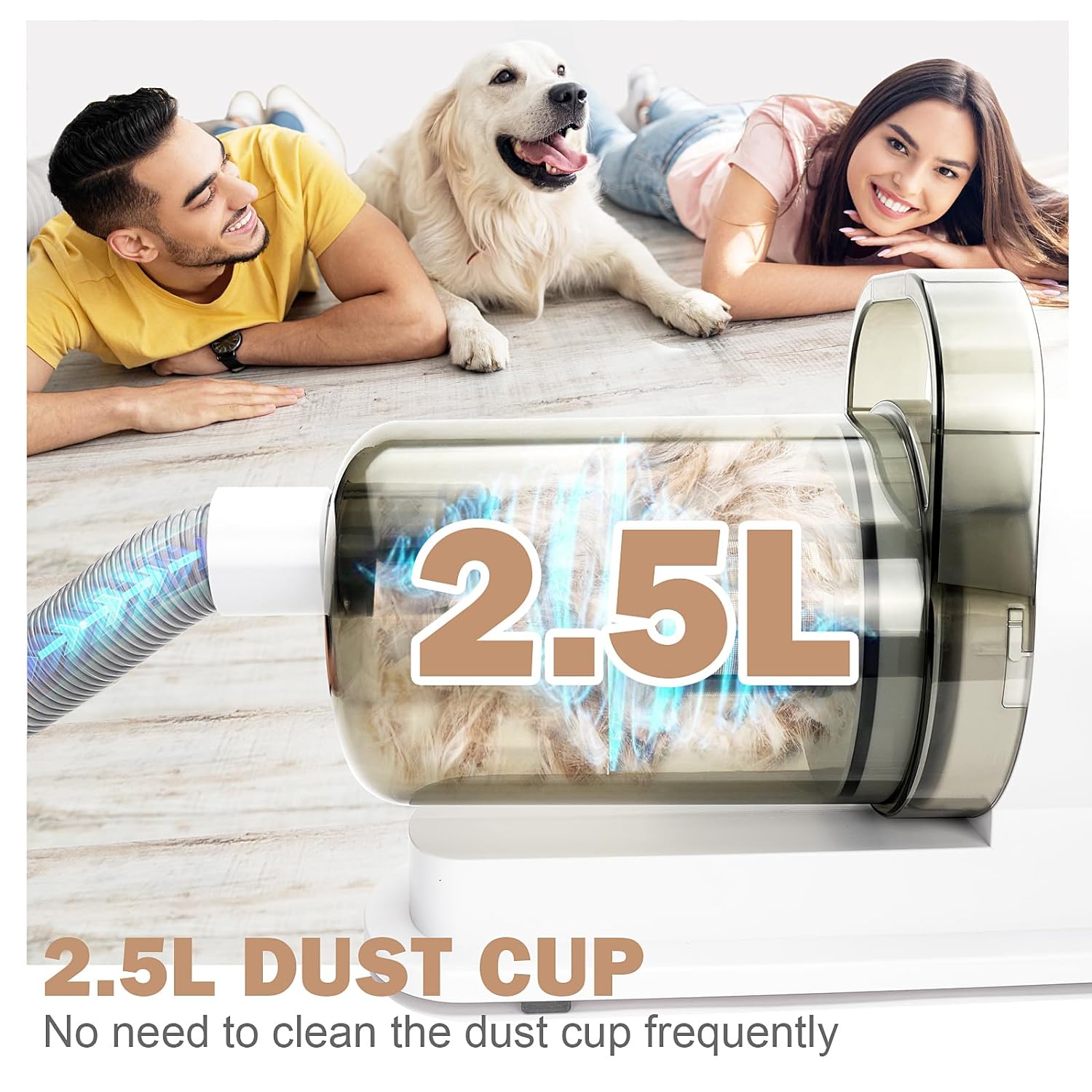 Hand Held Installation Professional Pet Cleaning Grooming Products Dog Cat Hair Vacuum Cleaner Kit