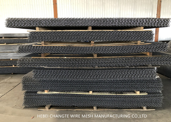 High Carbon Steel Crimped Woven Wire Mesh , Mining Screen Mesh