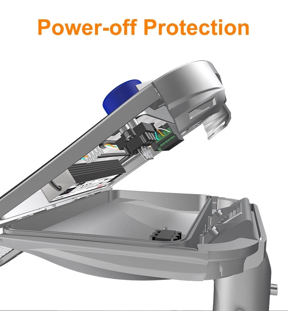 Easy Replacement Waterproof LED Street Lights With Power Off Protection