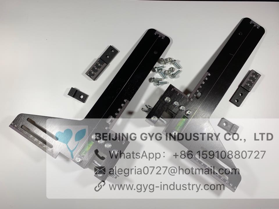 ALUMINUM ALLOY ELEVATOR GUIDE RAIL CALIBRATION RULER LIFT GUIDE RAILS