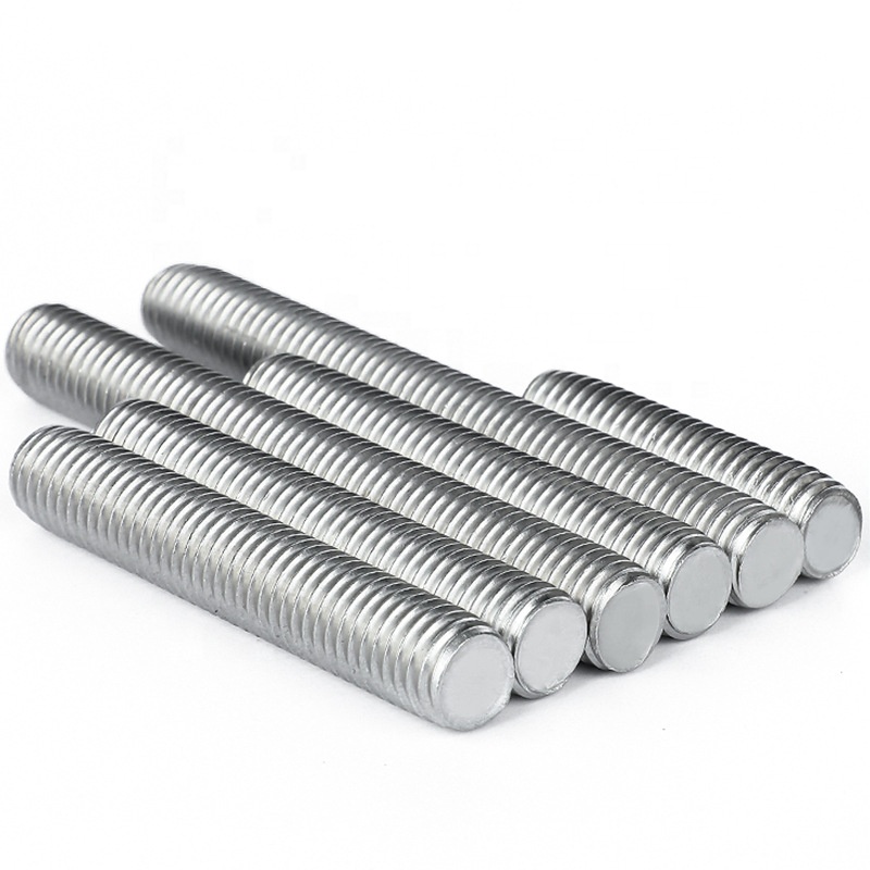Customized Colors Threaded Rod for Metric Thread Inserts Uns S32750 S32760 Stud Bolt AISI 2507 F53 F55 Stainless Steel