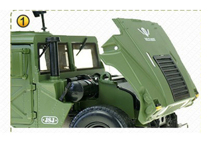 Green Plated Home Decor Crafts , Electronic Military SUV Vehicles Model