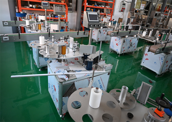 Automatic Labeling Machines For Round Bottles with Siemens motor, PLC, touch screen