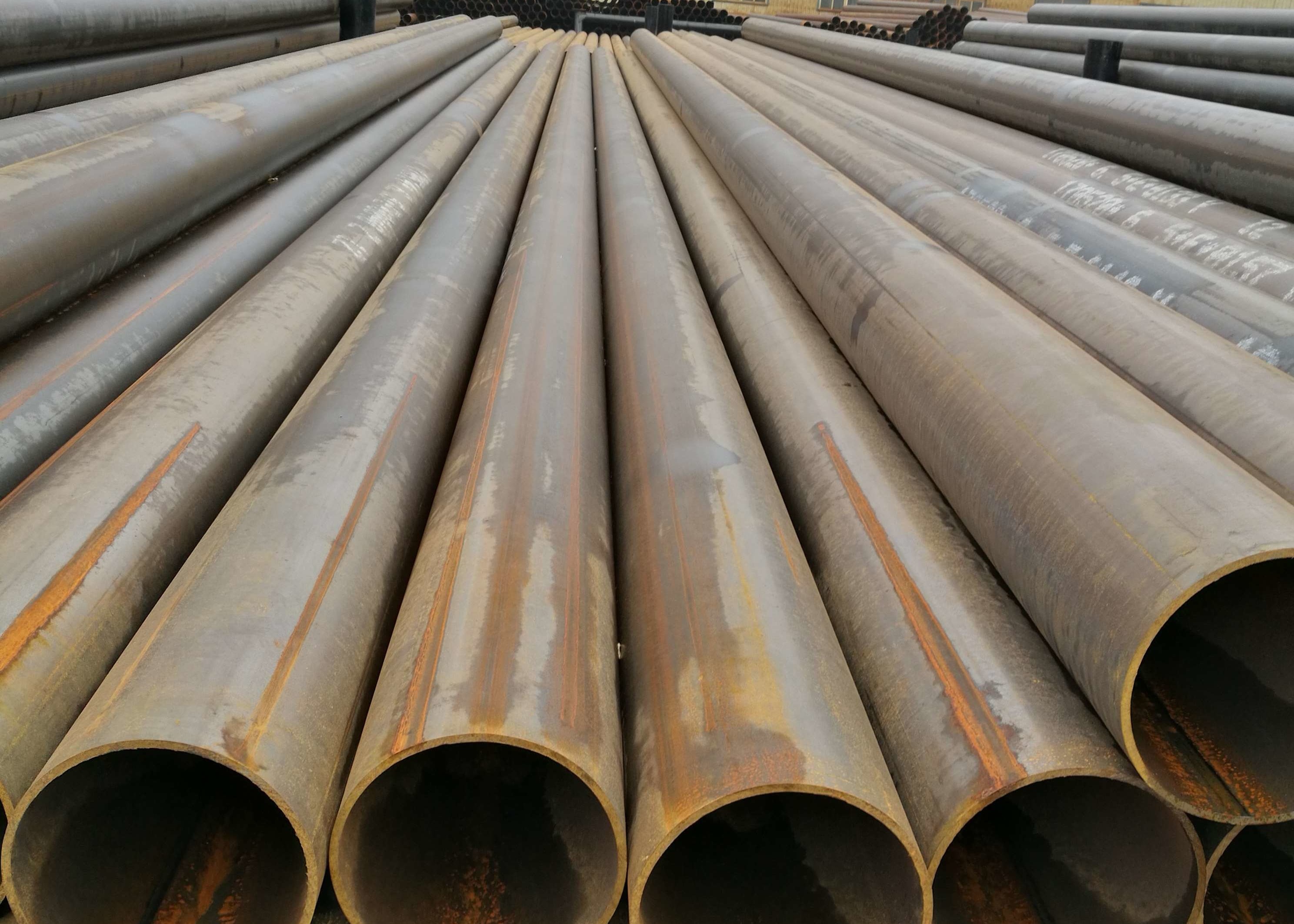 En10219 Erw Welded Steel Pipe Q235 Gr.B X42 - X56 114mm 660mm