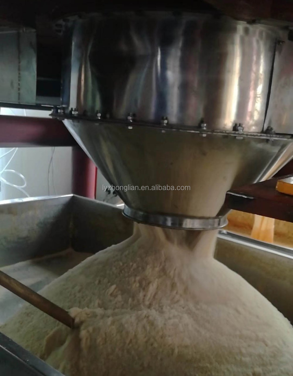 Zhonglian Lgz scraper bottom discharge automatic centrifugal separator Pgz automatic centrifuge for Borax