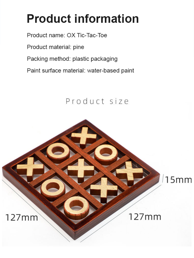 Entertainment 91mm Antique Wooden Chess Set And Board Parent Child Interactive