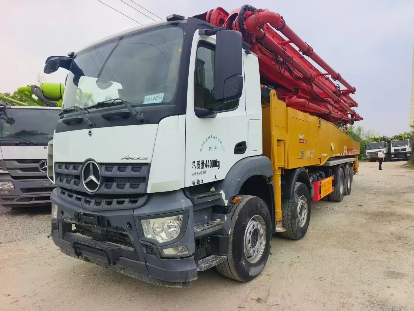 2020 Sany Heavy Industry Concrete Pump Truck 56m Classic Best-selling Construction Equipment